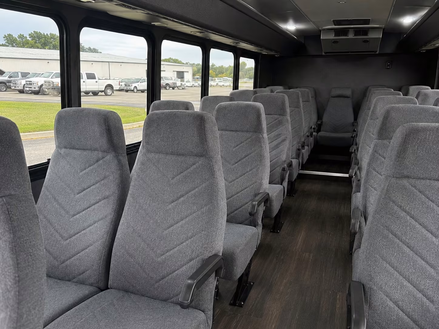 20 passenger minibus interior
