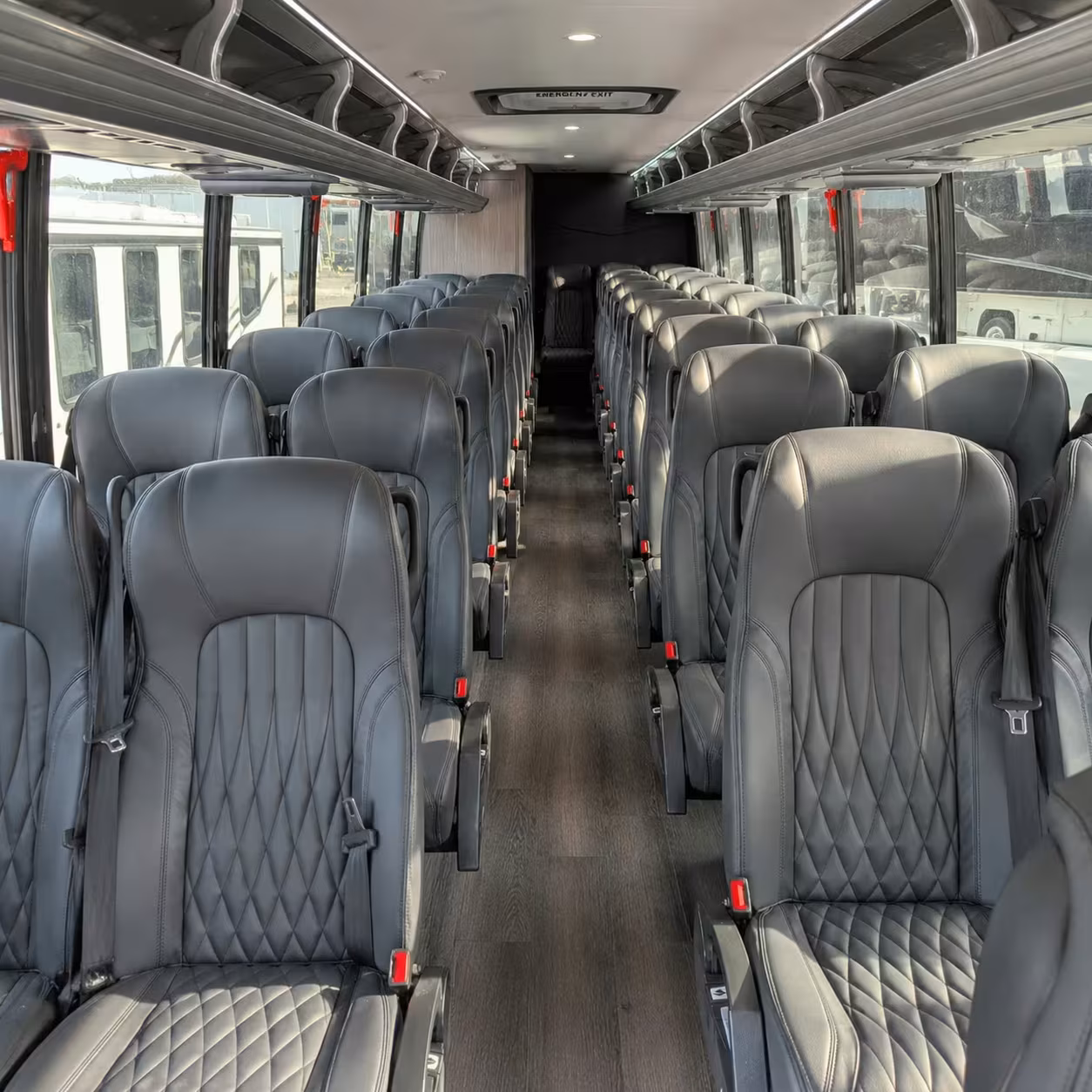 28 passenger minibus inside