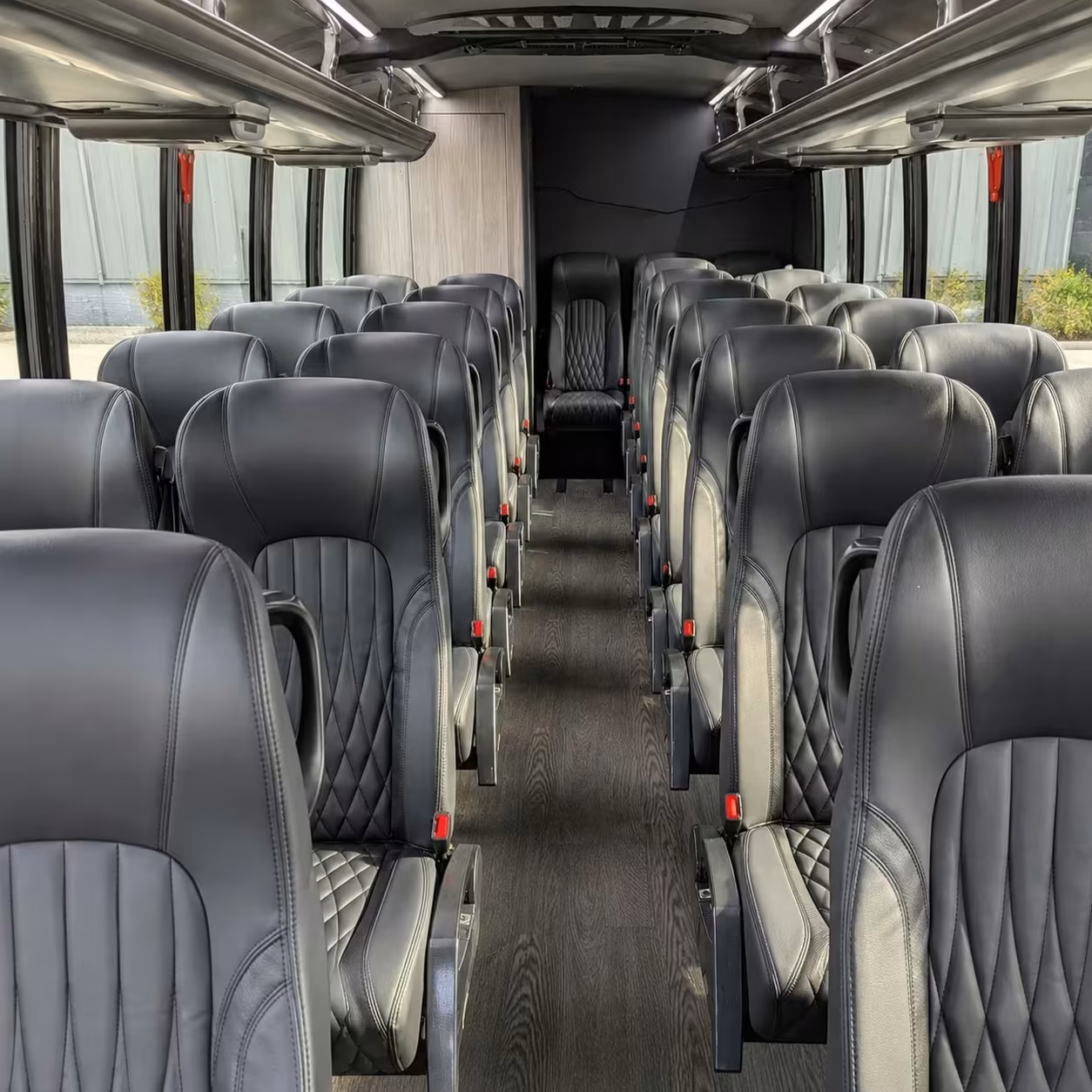 35 passenger minibus interior
