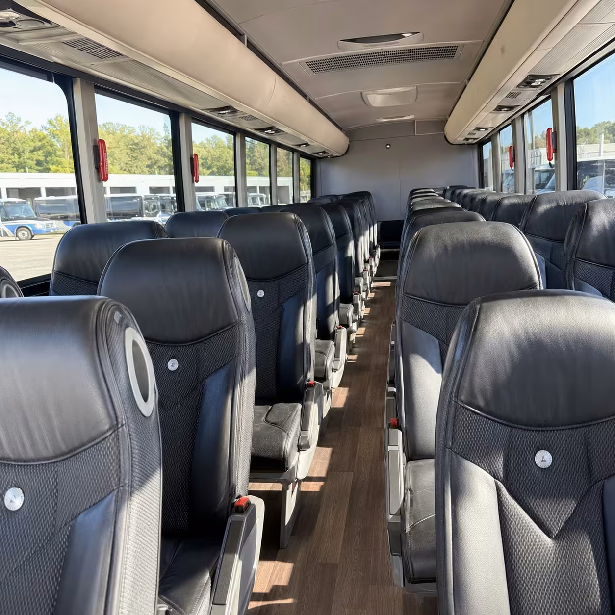 fort myers charter bus interior gallery