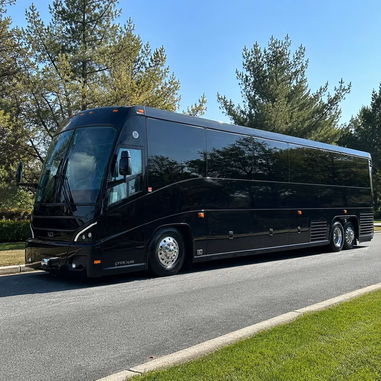 fort myers charter bus rental exterior