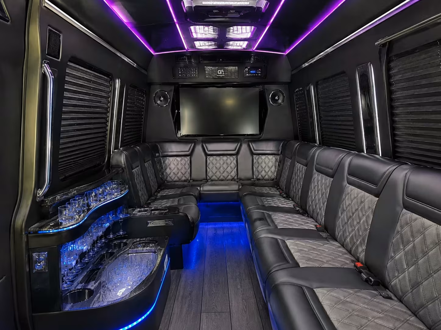 sprinter limousine inside