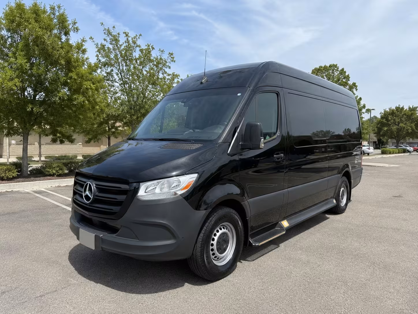 sprinter van with driver